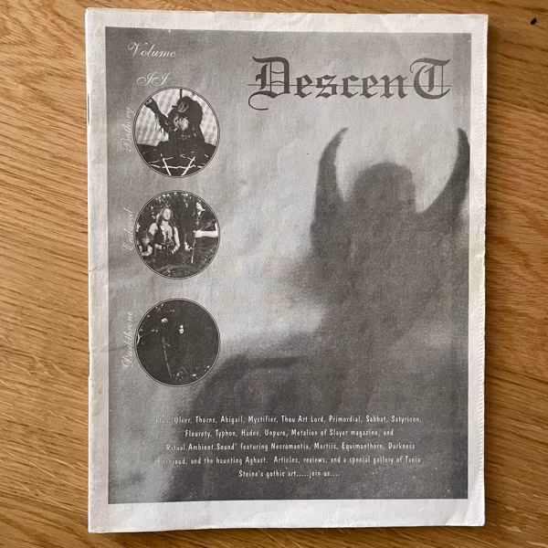 DESCENT Volume 2 (VG+) FANZINE