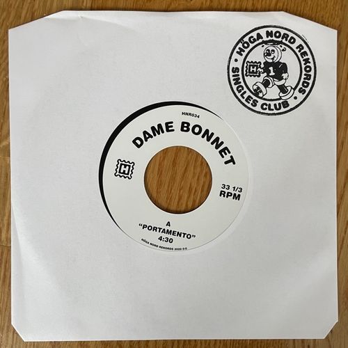 DAME BONNET Portamento / Dark, Slow (Höga Nord - Sweden original) (EX) 7"