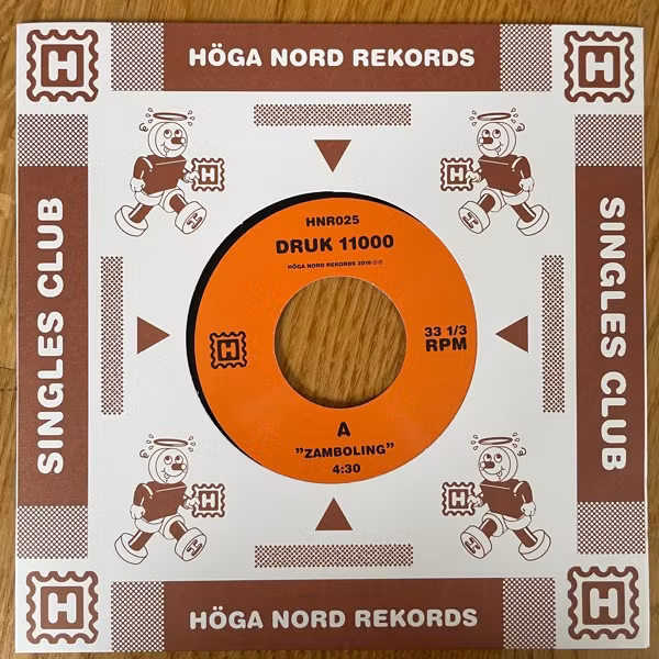 DRUK 11000 Zamboling / Sibsoo Bazaar (Höga Nord - Sweden original) (NM/EX) 7"