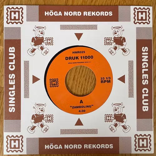 DRUK 11000 Zamboling / Sibsoo Bazaar (Höga Nord - Sweden original) (NM/EX) 7"