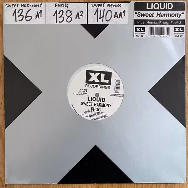 LIQUID Sweet Harmony (XL - UK original) (VG/VG+) 12"