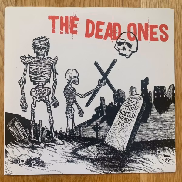 DEAD ONES, the The Busted Heads EP. (Red vinyl) (Busted Heads - Sweden 2nd press) (EX) 7"