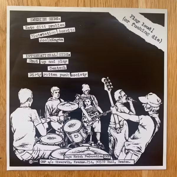 RABID GRANNIES Inte Ditt Problem (Cage Match Federation - Sweden original) (EX) 7"