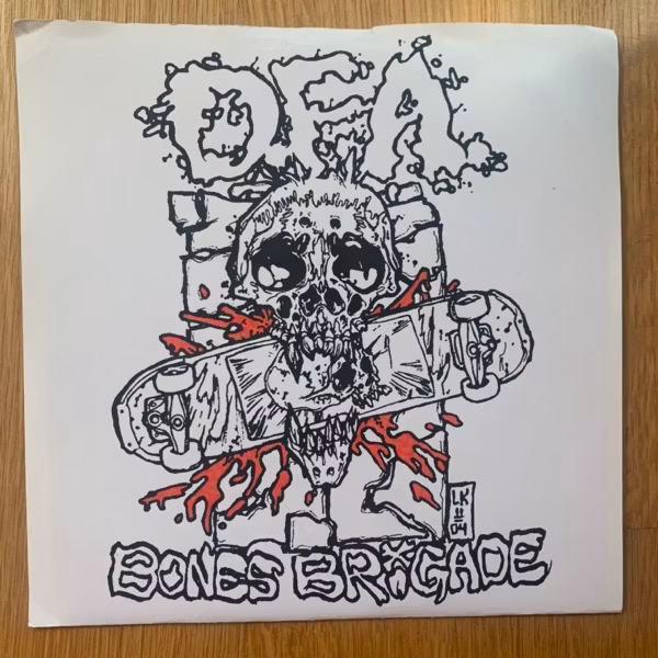 DFA / BONES BRIGADE Split (Still Holding On - Belgium original) (VG+/EX) 7"