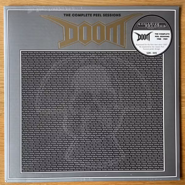 DOOM The Complete Peel Sessions: 1988 - 1989 (Sonarize - USA repress) (SS) LP