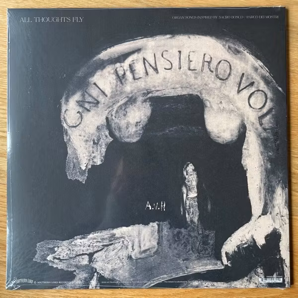 ANNA VON HAUSSWOLFF All Thoughts Fly (Southern Lord - Europe 3rd press) (SS) LP
