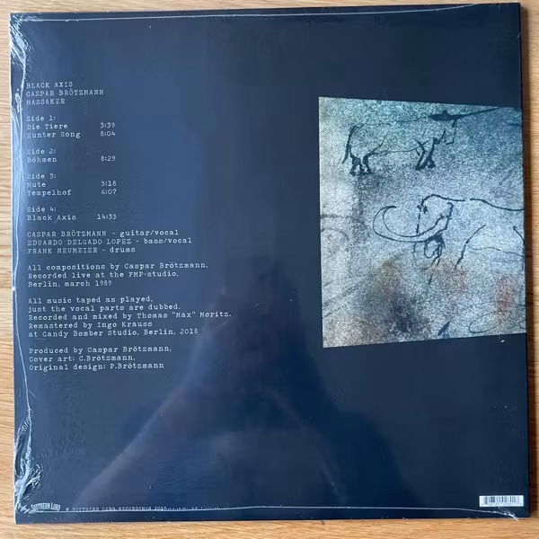 CASPAR BRÖTZMANN MASSAKER Black Axis (Southern Lord - USA reissue) (SS) 2LP