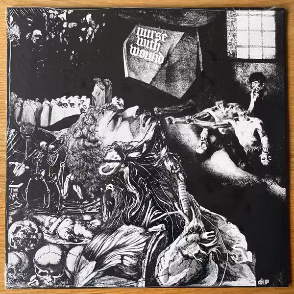 NURSE WITH WOUND Merzbild Schwet (Blue vinyl) (United Dirter - UK reissue) (SS) LP