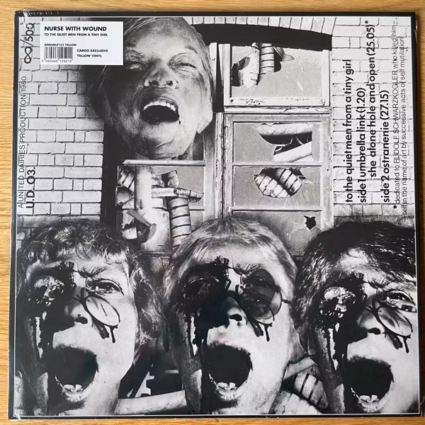 NURSE WITH WOUND To The Quiet Men From A Tiny Girl (Yellow vinyl) (United Dirter - UK reissue) (SS) LP