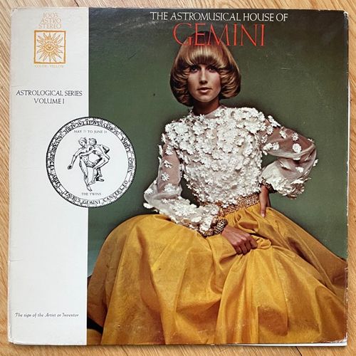 UNKNOWN ARTIST The Astromusical House Of Gemini (GWP - USA original) (VG) LP