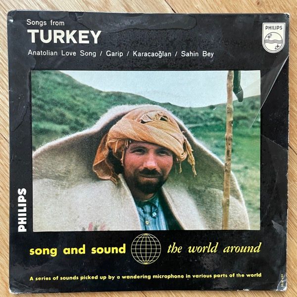 UNKNOWN ARTIST Turkey (Philips - Holland original) (VG/VG+) 7"