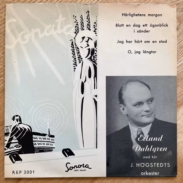 ERLAND DAHLGREN Härlighetens Morgon (Sonata - Sweden original) (VG+/VG) 7"