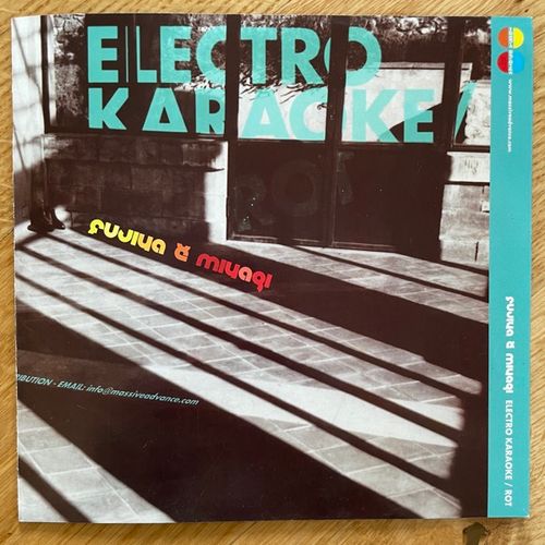 FUJIYA & MIYAGI Electro Karaoke / Rot (Massive Advance - UK original) (EX/VG) 7"