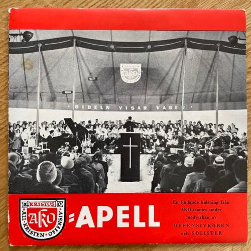 AKO-TEAMET MED OFFENSIVKÖREN Apell (No label - Sweden original) (VG) 7"