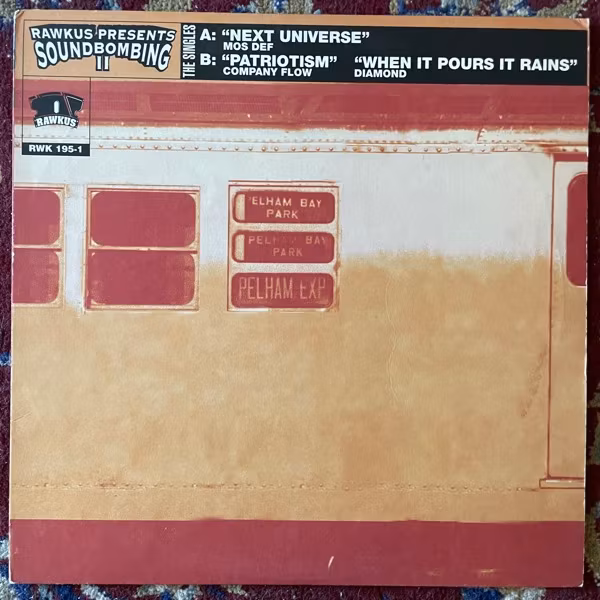 MOS DEF / COMPANY FLOW / DIAMOND Next Universe / Patriotism / When It Pours It Rains (Rawkus - USA original) (VG+/VG-) 12" EP