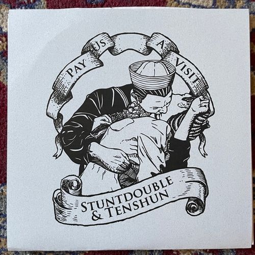 STUNTDOUBLE & TENSHUN Pay Us A Visit (Skrapez - USA original) (NM/EX) 7"