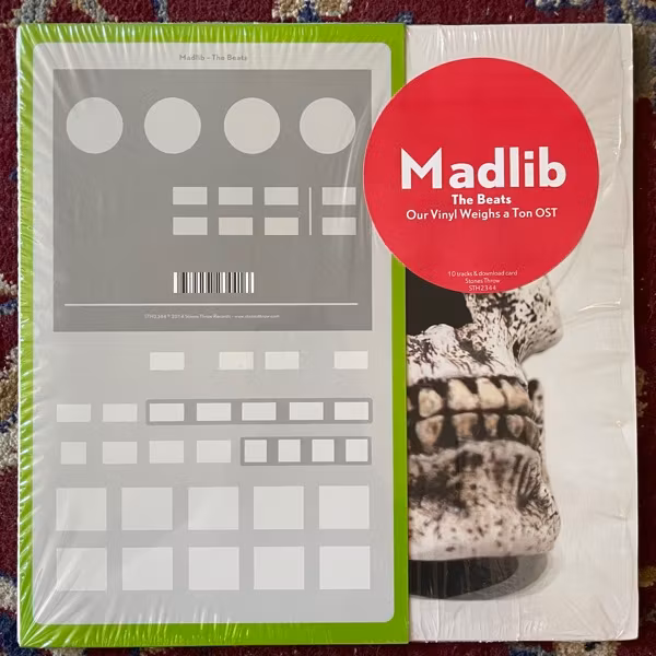 MADLIB The Beats - Our Vinyl Weighs A Ton OST (Death edition) (Stones Throw - USA original) (NM) 10"