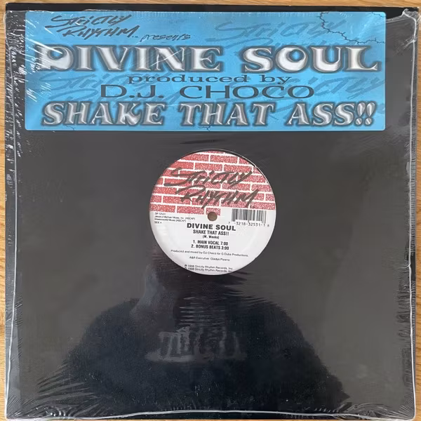 DIVINE SOUL Shake That Ass!! (Strictly Rhythm - USA original) (EX) 12"