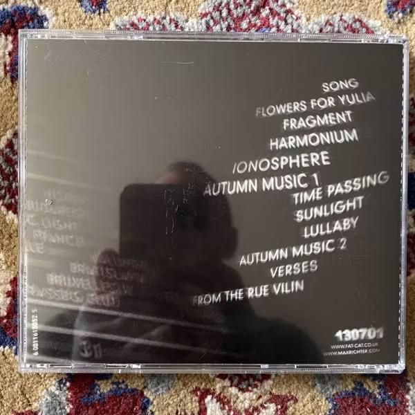 MAX RICHTER Songs From Before (130701 - UK original) (EX) CD