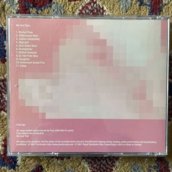 PUSS We Are Puss (Pusstracks - Sweden original) (EX) CD