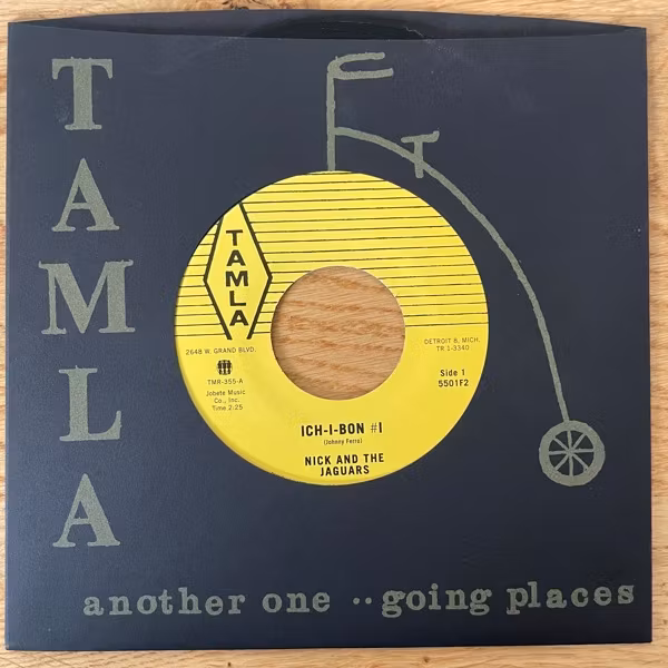 NICK AND THE JAGUARS Ich-I-Bon #1 (Third Man - USA reissue) (EX) 7"