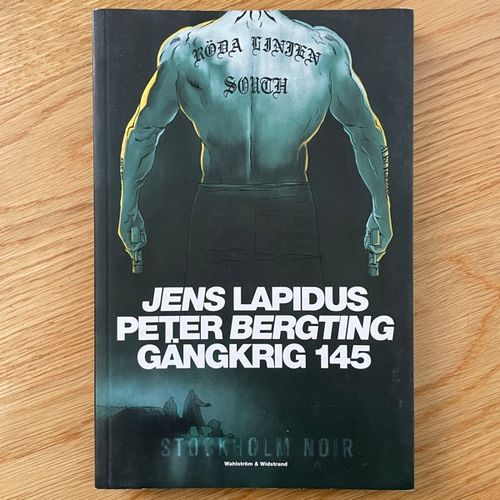 GÄNGKRIG 145 Jens Lapidus (EX) COMIC PAPERBACK