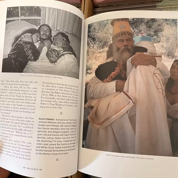 FATHER YOD, YA HO WA 13 The Source: The Untold Story Of Father Yod, Ya Ho Wa 13 And The Source Family (Process - USA original) (NM) BOOK+CD