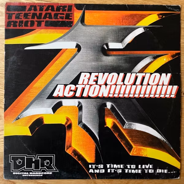 ATARI TEENAGE RIOT Revolution Action E.P. (Digital Hardcore - UK original) (VG/VG+) 12"