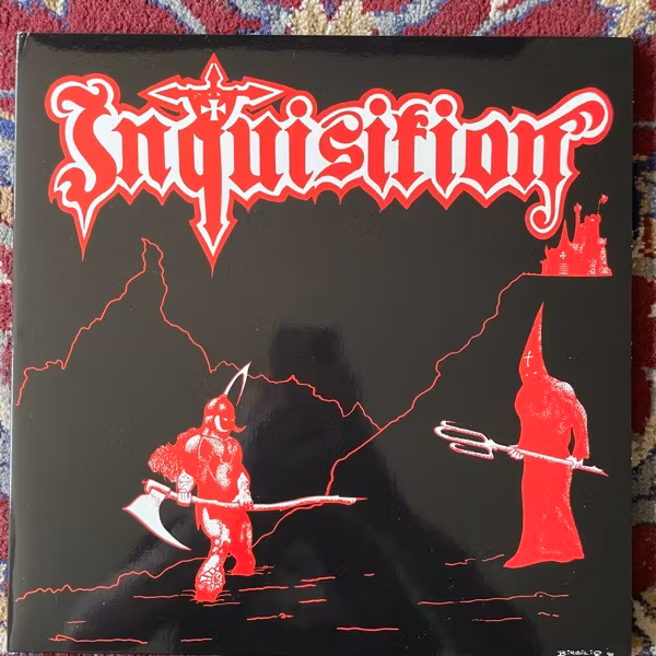 INQUISITION Anxious Death / Forever Under (Nuclear War Now! - USA reissue) (EX/NM) 2LP