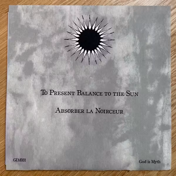 UNO ACTU / MALEDICERE Split (God Is Myth - USA original) (NM/EX) 7"