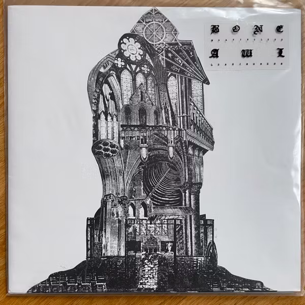 BONE AWL Meaningless Leaning Mess (Nuclear War Now! - USA repress) (EX) LP