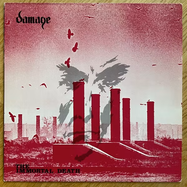 DAMAGE The Immortal Death (Dekadenz - Finland original) (VG+) LP