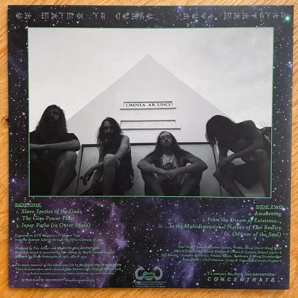 BLOOD INCANTATION Hidden History Of The Human Race (Splatter vinyl) (Dark Descent - USA original) (NM) LP