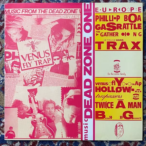 VARIOUS Music From The Dead Zone One: Europe (Dead Man's Curve - UK original) (VG+/VG) LP