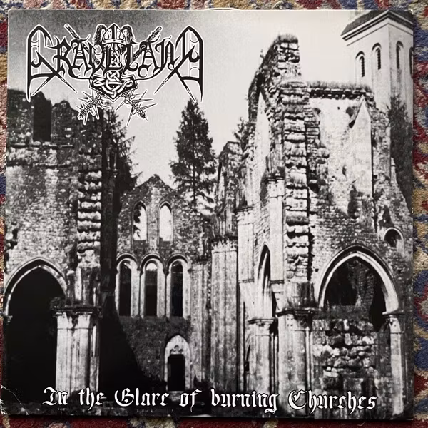 GRAVELAND In The Glare Of Burning Churches (Darkland - Germany original) (VG/EX) LP