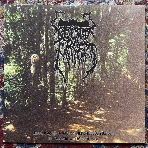 NECROFROST Dark Fog Hovers Near The Wooden Caves Of Uldrakhilan Bloodforests (Aphelion - UK reissue) (NM/EX) 10"