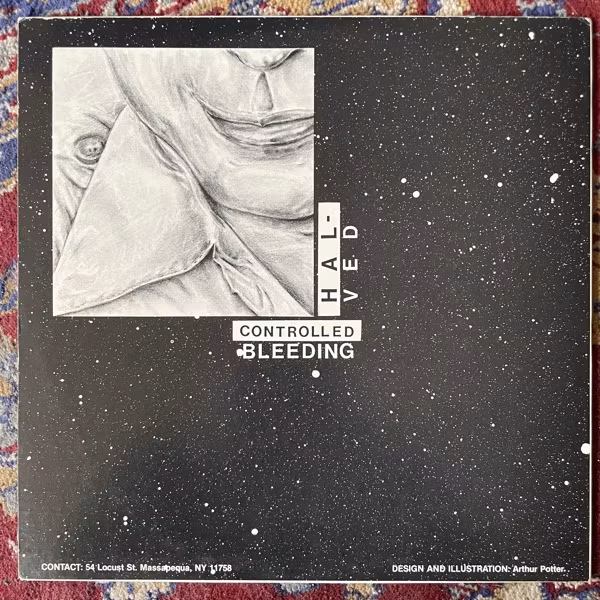 CONTROLLED BLEEDING / MAYBE MENTAL Halved (Placebo - USA original) (VG+/EX) LP