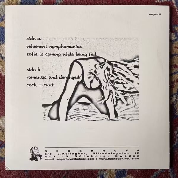 BLOD Romantic And Deranged (Segerhuva - Sweden original) (EX) 7"