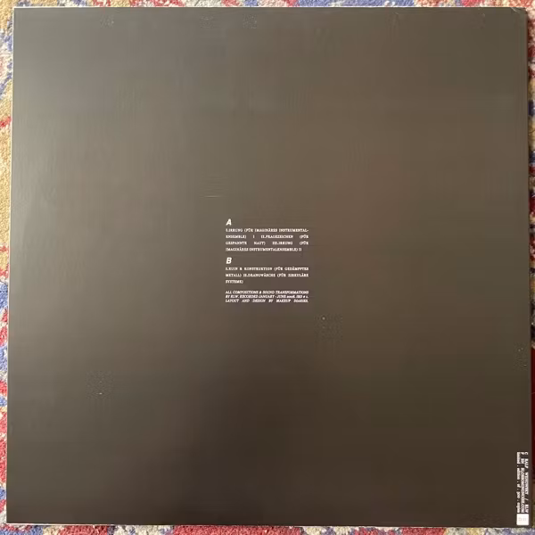 RLW Sechs Abstände (Blossoming Noise - USA original) (EX/NM) LP