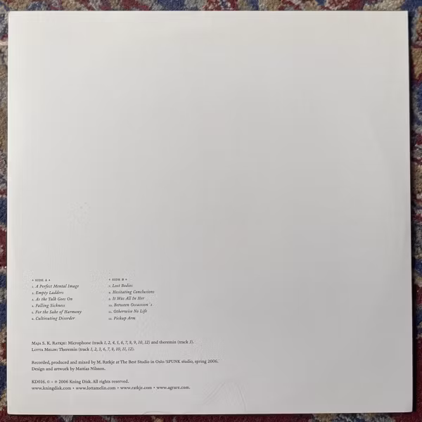 MAJA RATKJE & LOTTA MELIN Illegal Parking (Kning Disk - Sweden original) (EX) LP