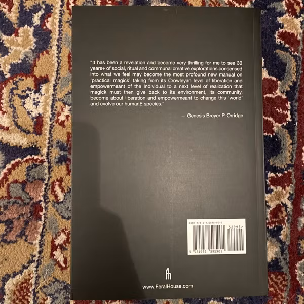 THEE PSYCHIC BIBLE Genesis Breyer P-Orridge (Feral House - Reprint) (EX) BOOK