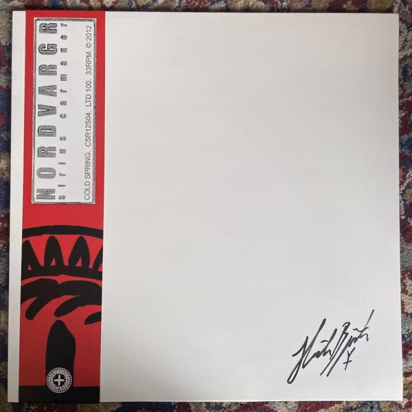 NORDVARGR Sirius Carmanor (Signed) (Cold Spring - UK original) (NM/EX) 12"