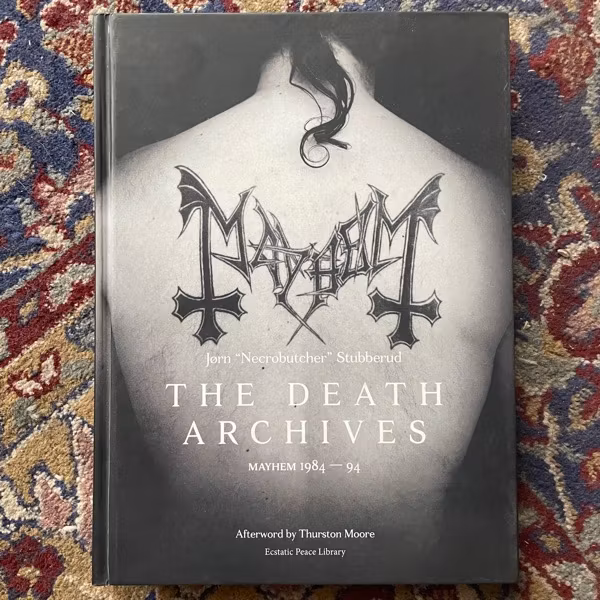 MAYHEM The Death Archives (Ecstatic Peace - 2016) (EX) BOOK