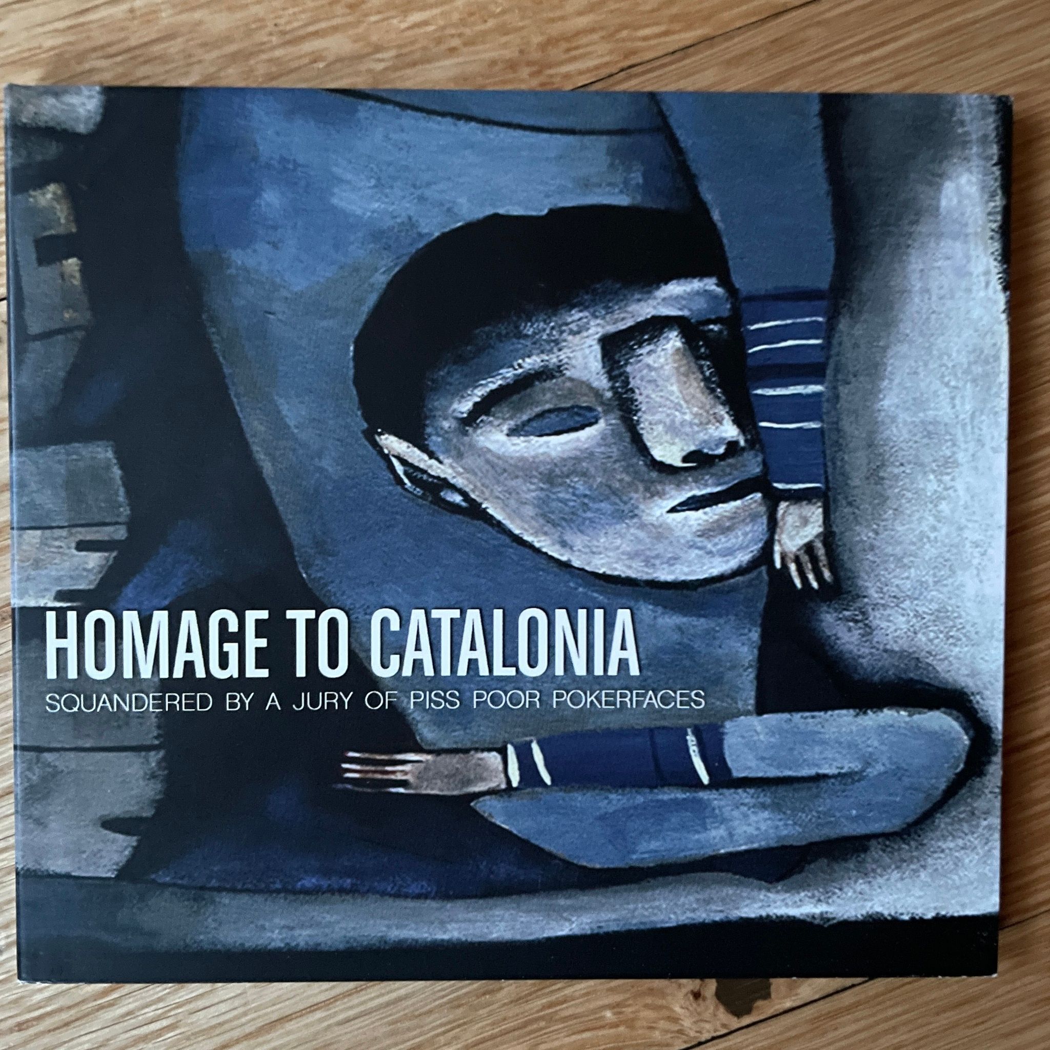 HOMAGE TO CATALONIA Squandered By A Jury Of Piss Poor Pokerfaces (Mi Amante - Germany original) (EX) CD EP