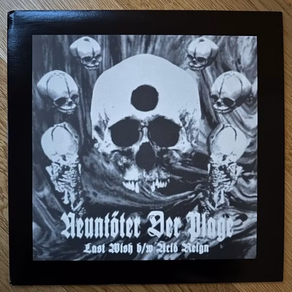 NEUNTÖTER DER PLAGE Last Wish b/w Acid Reign (Scratch And Sniff - USA original) (EX) 12"