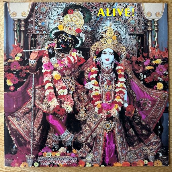 RASA AND THE FAMILY KRISHNA Alive! (Lotus Eye - Sweden original) (VG+) LP