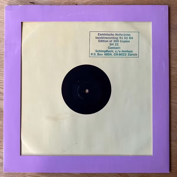 INZEKT Elektrische Heilwärme (Schimpfluch - Switzerland original) (VG/VG+) LP