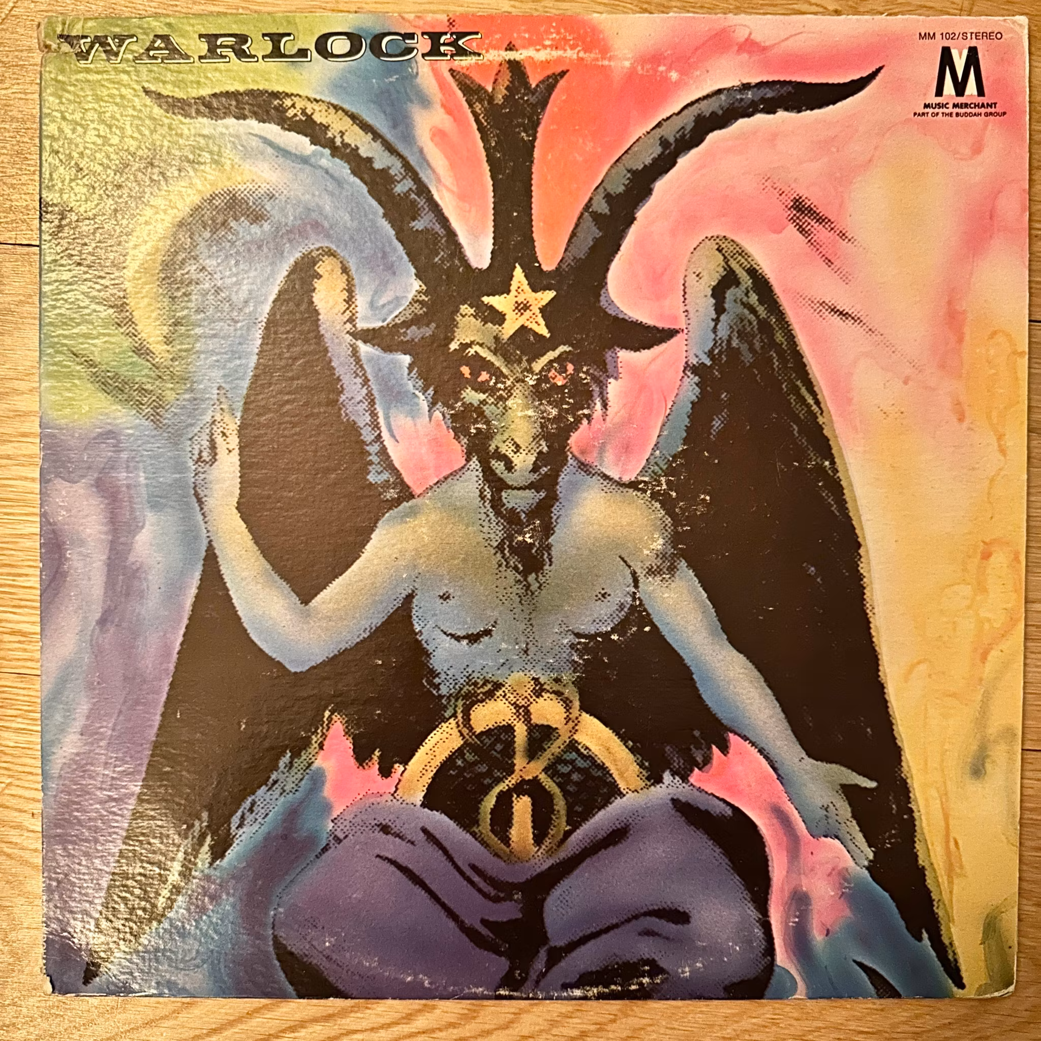 WARLOCK Warlock (Music Merchant - USA original) (VG) LP
