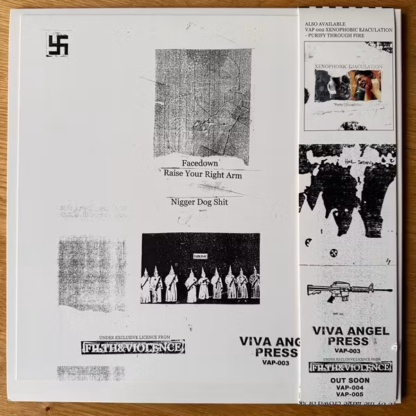 XENOPHOBIC EJACULATION Xenophobic Ejaculation (Viva Angel Press - China reissue) (EX) LP