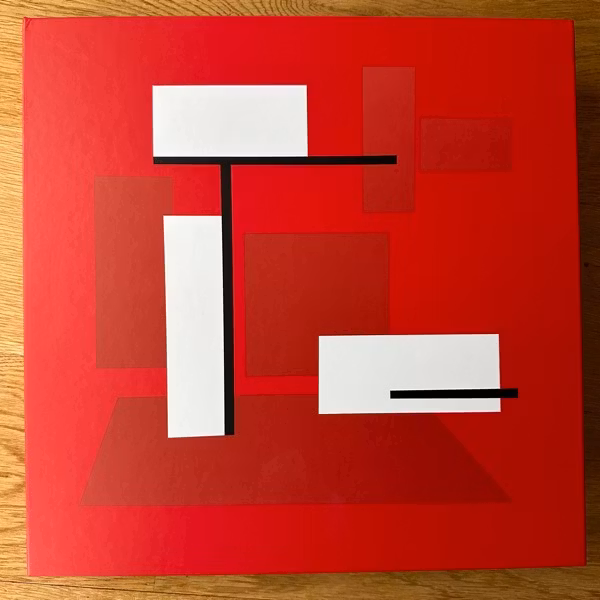 WHITE STRIPES, the De Stijl XX (White, red vinyl) (Third Man - USA original) (EX) 2LP+DVD HARDCOVER